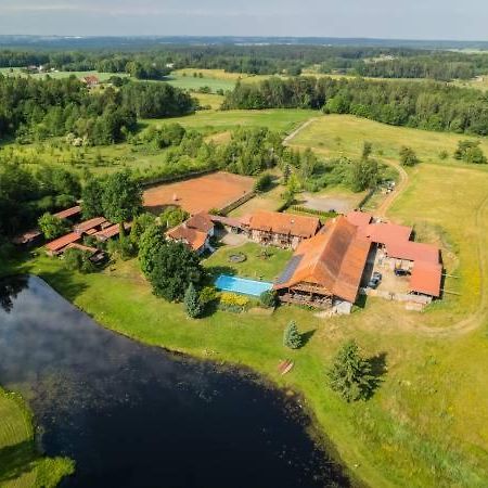 Agroturystyka "Dworek U Pelcow" Ryn  Bagian luar foto