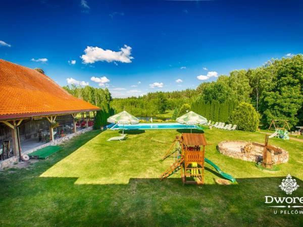 Agroturystyka "Dworek U Pelcow" Ryn  Bagian luar foto