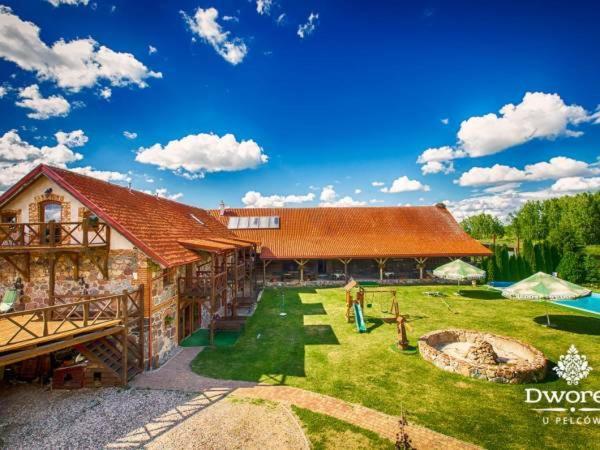Agroturystyka "Dworek U Pelcow" Ryn  Bagian luar foto